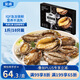 金唐鮮凍大鮑魚(yú)凈重500g/ 10頭鮑 帶殼鮑魚(yú)肉 貝類(lèi)海鮮生鮮火鍋燒食材
