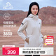 伯希和（Pelliot）沖鋒軟殼衣秋冬防風(fēng)衣防潑水收腰女士外套休閑登山服12330602白L