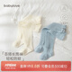 babylove嬰兒長(zhǎng)筒襪夏季0-3歲寶寶過(guò)膝襪網(wǎng)眼薄款透氣防蚊襪不勒腿2雙裝