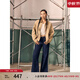 Levi's李維斯25年秋冬新款女士美式休閑318寬松塑形闊腿牛仔褲 深靛藍 27 (30)