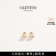 華倫天奴VALENTINO[七夕禮物]女士 VLOGO SIGNATURE 耳環(huán) 金色 均碼