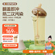 奶爸爸（Nicepapa）PPSU翻蓋奶瓶寬口徑自然實(shí)感防脹氣10月以上仿母乳奶嘴L碼300ML