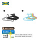 宜家（IKEA）SPRUTTIG埃斯汀衣架晾衣架掛衣架收納衣?lián)我路焓覂?nèi)家用 黑色衣架10只裝+多色兒童衣架8件