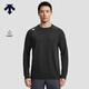 DESCENTE迪桑特TRAINING系列綜訓訓練運動(dòng)健身男士長(cháng)袖針織衫 BK-黑色 2XL (185/104A)