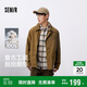 森馬（Semir）[純棉]夾克男巴恩風(fēng)工裝外套男燈芯絨夾克秋寬松上衣101524108201