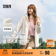 森馬（Semir）森馬外套女仿羊羔毛搖粒絨雙面穿連帽重磅夾克24新款109724108002