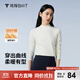 拇指白小T【斷碼】秋冬熱特姆緊身半高領(lǐng)長(zhǎng)袖t恤女士加厚保暖百搭打底衫 奶白色 S