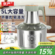 京嚴絞肉機家用攪拌機絞餡絞菜多功能一體機商用打肉碎肉機嬰兒輔食機小型打泥攪蒜攪菜攪肉打碎料理機 大容量絞肉機【6頁(yè)精鋼刀頭*3套刀】四檔可調 多功能食品級不銹鋼絞肉和面一體機