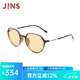 睛姿（JINS）SCREEN NIGHT防藍光眼鏡護目鏡輕量透明升級定制FPC23A255 87棕色代瑁