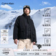 Calvin KleinJeans【戶外防風防水】三合一內(nèi)膽可拆卸登山?jīng)_鋒羽絨服J327348 BEH-太空黑 XL