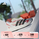 adidas明星同款「流光跑鞋」LIGHTBLAZE超輕防滑跑鞋男女阿迪達(dá)斯   漢玉白/黑色/淺猩紅   42