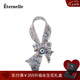 Eternelle法國永恒優(yōu)雅氣質(zhì)胸針 時尚百搭胸花女配飾大衣領(lǐng)針生日禮物 黑色