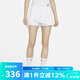耐克（NIKE）女子短裙夏季速干褶裥網(wǎng)球運動(dòng)半身裙不對稱(chēng)百褶裙(含打底) DR6850-100 M
