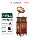 梵尼詩(shī)62S復古仿古留聲機LP黑膠唱片機低音炮美式雙開(kāi)門(mén)柜式電唱機藍牙音箱音響茶褐色（渦輪HiFi+銅喇叭）