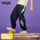 馬騎頓（MQD）男童學(xué)院風(fēng)夏季新品運動(dòng)褲撞色條杠跑步籃球中大童針織褲衛褲