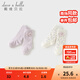 戴維貝拉（DAVE＆BELLA）【兩雙裝】?jì)和型惨m2025冬季新款女童彈力襪女寶寶童襪小童襪子 紫色色組【現貨】 1-3歲 （建議腳長(cháng)12-14cm左右）