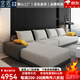 空匠布藝沙發(fā)客廳北歐風(fēng)現(xiàn)代簡約大小戶型家用貴妃組合L型科技布沙發(fā) 雙人位+貴妃位【2.65米】 麻棉布+純海綿坐墊款【顏色備注
