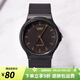 卡西歐手表 學(xué)生運(yùn)動簡約石英小黑表 休閑指針防水初高中生手表七夕禮物 MQ-24-1E  店長推薦