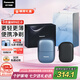 松下（Panasonic）【七夕情人節(jié)禮物】剃須刀電動刮胡刀小方盒mini2.0便攜款往復式國家補貼男生生日禮物送男士cm21