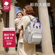 babycare媽咪包母嬰包遛娃包時(shí)尚多功能大容量雙肩包媽媽外出手提奶爸包 季風(fēng)灰（大號）