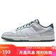 耐克NIKE七夕禮物 男復(fù)古休閑板鞋 DUNK緩震運動鞋 HF2874-001灰白43