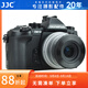 JJC 自動鏡頭蓋 適用于奧林巴斯14-42mm EZ電動餅干鏡頭E-PL9 EM10 EM10II EM10IV EM10M2 EP5配件 黑色