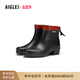 AIGLE艾高膠靴春夏經(jīng)典款女士Myrica戶外休閑經(jīng)典法式低幫鞋子 海軍藍(lán) NB283 37
