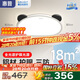 惠普兒童房護(hù)眼吸頂燈創(chuàng)意全光譜護(hù)眼臥室燈2024新款奶油風(fēng)燈具包安裝