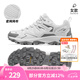 駱駝（CAMEL）昆侖山登山鞋女防水防滑透氣專業(yè)徒步鞋戶外輕便男款運(yùn)動(dòng)鞋子 F23A097036，白灰，女款 密網(wǎng) 37