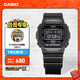 卡西歐（CASIO）G-SHOCK 基礎方塊 DW-5600HR運動(dòng)男士手表 小方塊 【禮物】 DW-5600UHR-1PR-200米防水