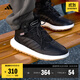 adidas FUSION STORM 2.0加絨保暖中幫運(yùn)動(dòng)鞋男女秋冬阿迪達(dá)斯   黑色/亮白   42.5