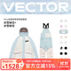 Vector玩可拓滑雪服套裝男女防風(fēng)防水加棉保暖戶(hù)外單雙板壓膠滑雪衣褲 冰雪秘徑+冰雪秘徑背帶褲 M