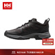 HELLY HANSEN, HH海麗漢森h(huán)h24春新情侶款專(zhuān)業(yè)戶(hù)外運動(dòng)登山越野徒步鞋 黑色 男 41 男