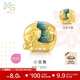 周生生黃金轉運珠小吉象吉祥足金串珠 不含手鏈繩93854C