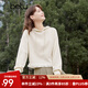 百圖betu女裝春季新款衛(wèi)衣復(fù)古減齡流蘇連帽寬松長袖衛(wèi)衣2401T20 杏色 M