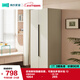 林氏家居簡(jiǎn)約衣柜家用臥室小戶型兩門衣櫥OI1D【灰白色】OI1D-A二門衣柜
