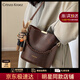 CRTNZO KROEZ輕奢包包女包2025年新款斜挎包女士水桶包生日周年紀念日禮物實用 咖啡色-CK女包送女友老婆實用