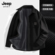 JEEP SPIRIT吉普加絨襯衫男2025新款寬松百搭男士襯衣秋冬款燈芯絨外套男款