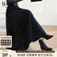 絲柏舍高腰半身裙2025秋裝新款女裝時(shí)尚優(yōu)雅高腰顯瘦修身長(cháng)裙