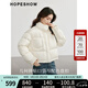 紅袖國風(fēng)盤扣羽絨服冬季2024新款女裝刺繡落肩立領(lǐng)顯瘦甜美氣質(zhì)短外套 珍珠白023 XL