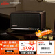 漫步者（EDIFIER）S300 高品質(zhì)復(fù)古藍(lán)牙音箱 HiFi級(jí)一體式大功率音響 居家音響 桌面音響 黑胡桃 七夕情人節(jié)禮物