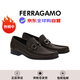 Salvatore Ferragamo菲拉格慕夏季新款Gancini七夕情人節(jié)禮物男士皮鞋642847 3E