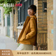 AIGLE艾高棉服MTD防風防雨透汽收腰魚尾下擺女保暖 香料黃 BD953 M (38) (165/88A)
