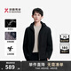 勁霸男裝（K-Boxing）【拒水】秋冬商務休閑連帽短版茄克NKDN3362 黑色 2XL