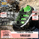 Skechers斯凱奇童鞋男童包頭涼鞋中大童沙灘鞋夏季魔術(shù)貼休閑鞋407030L