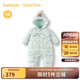 巴拉巴拉balaOne嬰兒連體衣寶寶衣服2025冬裝羽絨服連帽鵝絨208425120212