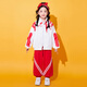 魅樂(lè )凱兒童中國風(fēng)啦啦隊演出服中小學(xué)生國慶運動(dòng)會(huì )開(kāi)幕式班服幼兒園表演 外套+長(cháng)褲+方巾 130 （尺碼標準）