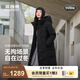 波司登2025新款羽絨服女長款90絨顯瘦連帽保暖冬季外套B250245526 黑色8056【卡碼拍大】 XS 155/80A 體重約100斤以內(nèi)