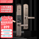 IRONGENERAL 鐵將軍復(fù)古指紋鎖智能門鎖電子密碼鎖入戶門鎖家用大門鎖霸王鎖 紅古單開(kāi)門【免費(fèi)安裝】