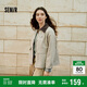 森馬（Semir）復古巴恩風(fēng)外套女短款寬松上衣秋純棉燈芯絨翻領(lǐng)夾克101524108016